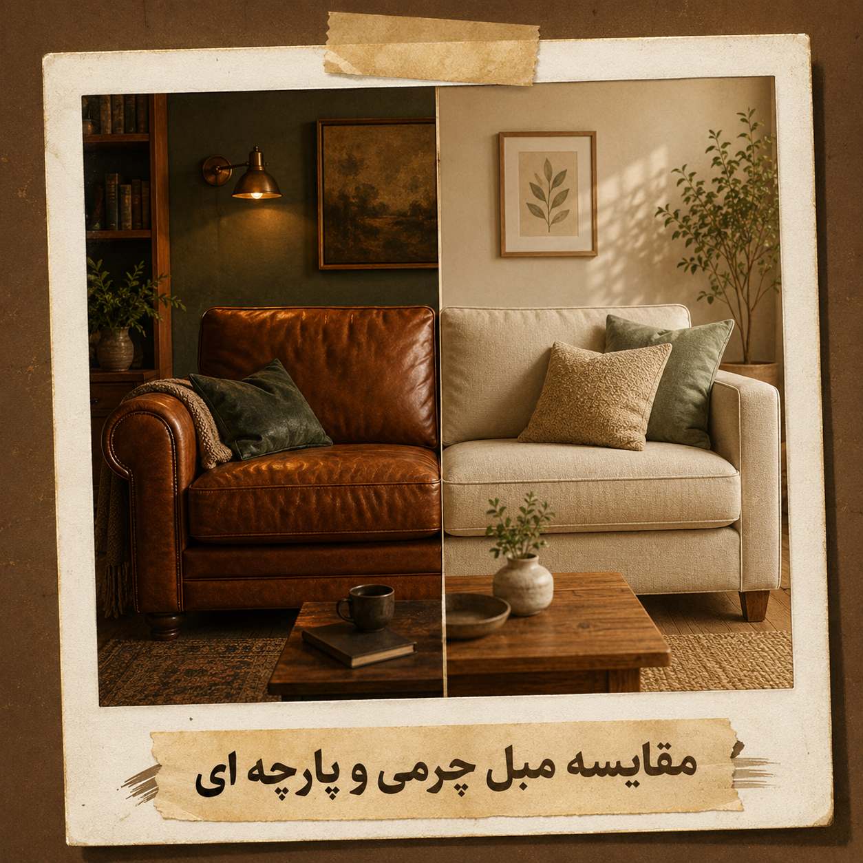 مقایسه مبل چرم و پارچه‌ای —&hellip;